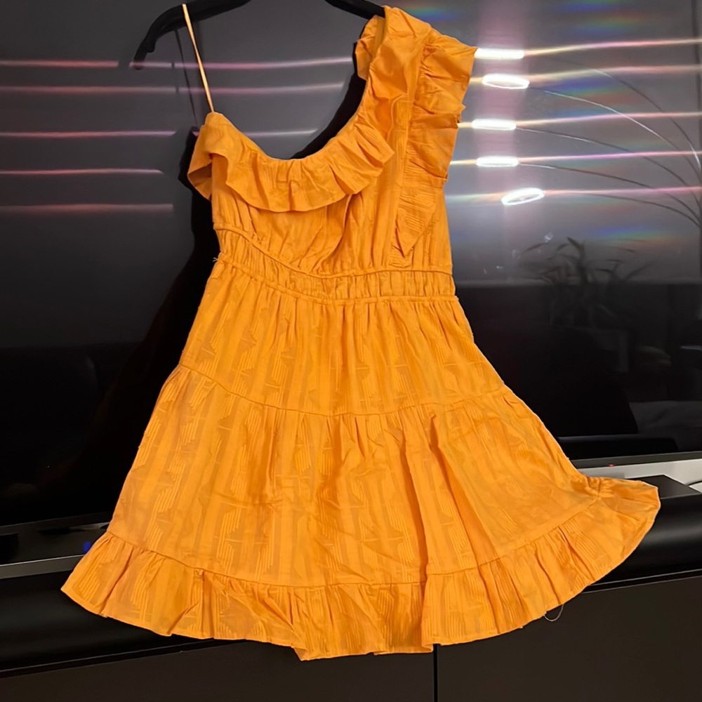 Sadie & Sage Honey Bee One Shoulder Dress